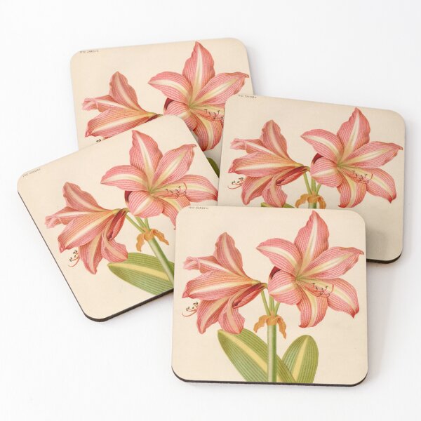 Item preview, Vintage Amaryllis O’Brieni Floral Print designed and sold by Bruiserstang.