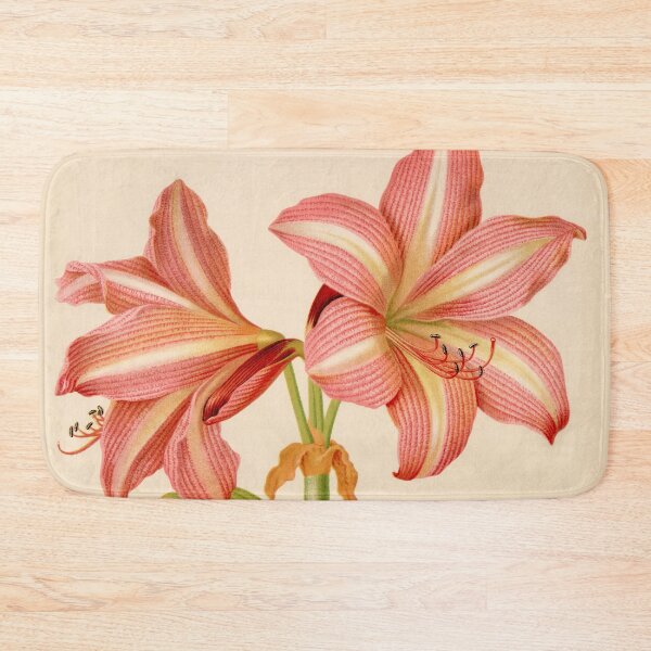 Item preview, Vintage Amaryllis O’Brieni Floral Print designed and sold by Bruiserstang.