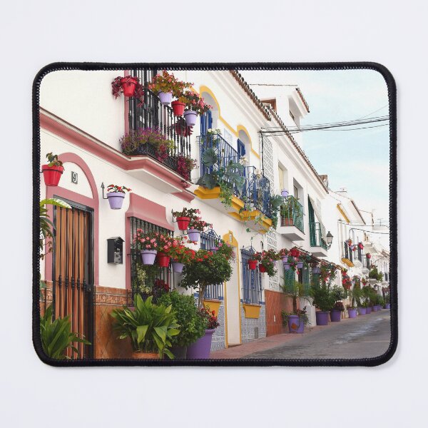 Item preview, Estepona’s Painted Street: A Symphony of Flowers and Light designed and sold by Bright-Moonrise.