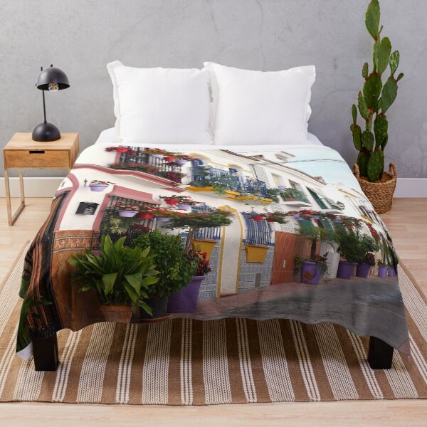 Item preview, Estepona’s Painted Street: A Symphony of Flowers and Light designed and sold by Bright-Moonrise.