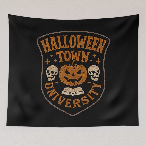 Item preview, Halloween Town University Collegiate Crest designed and sold by zzz888.