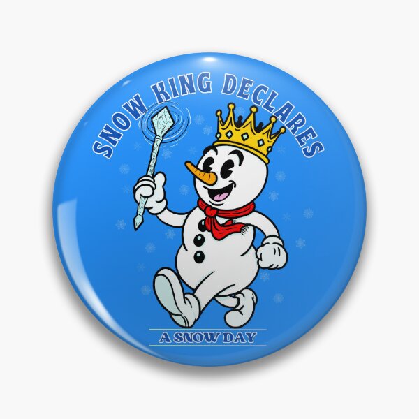 Item preview, Snow King Declares A Snow Day designed and sold by Kate Miller Illustrator.
