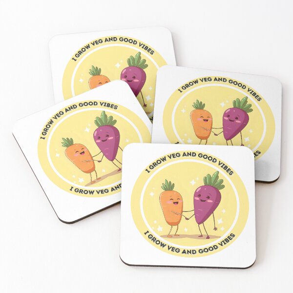 Item preview, I grow veg and good vibes designed and sold by Paws and Ink Art.