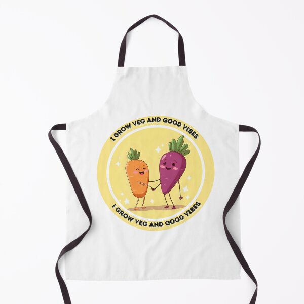 Item preview, I grow veg and good vibes designed and sold by Paws and Ink Art.