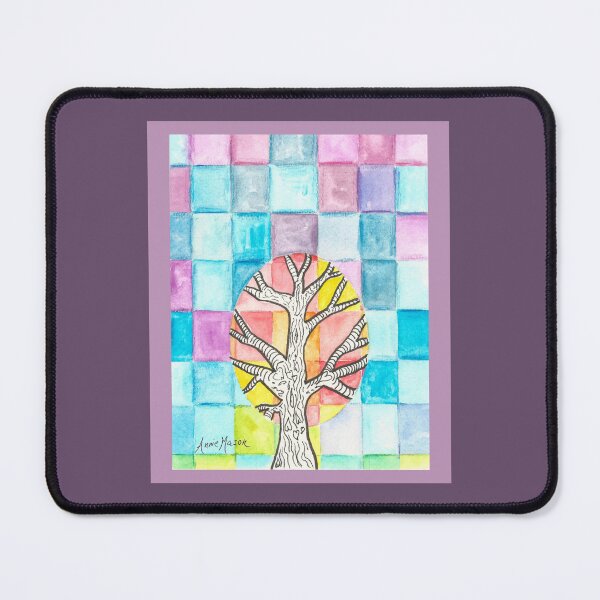 Item preview, Woven Sunset - watercolor and pen illustration designed and sold by Annie Mason Art.