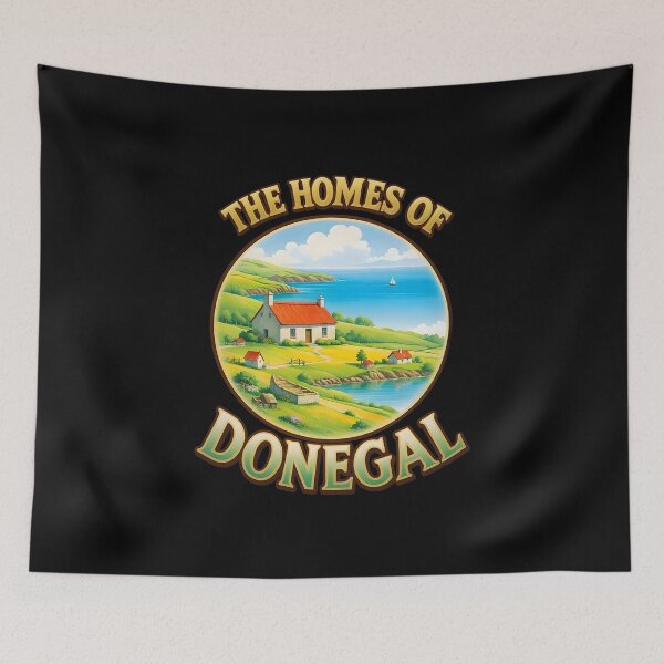 Item preview, The Homes Of Donegal Ireland designed and sold by OliDesigns.