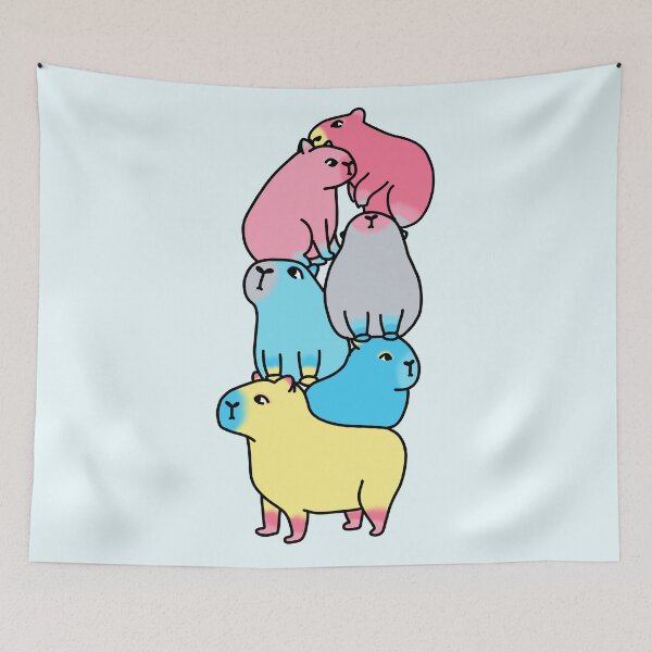 Item preview, Genderflux Capybara designed and sold by chelsea125.