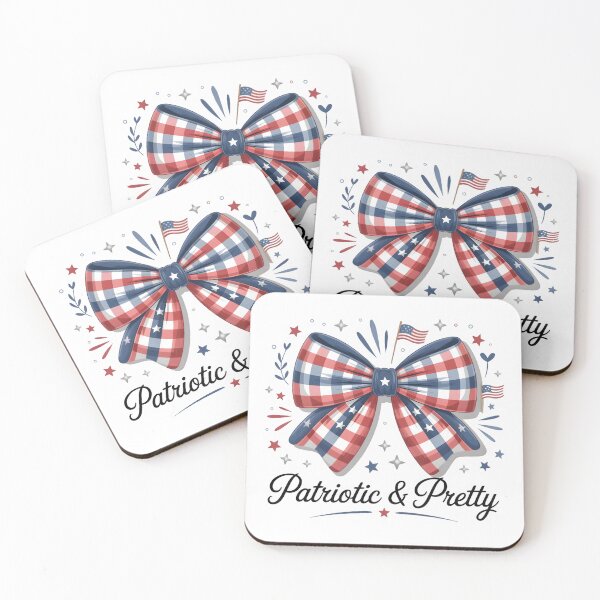 Item preview, Patriotic and Pretty Bow - Red White Blue 4th of July Independence Day Digital Art designed and sold by AnnDesignStudio.