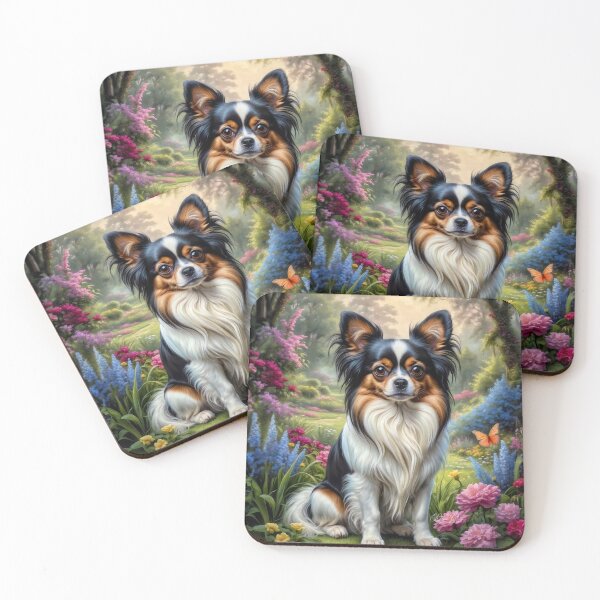 Item preview, Jonas Papillion Dog Portrait Painting designed and sold by Heart and Soul Studio.