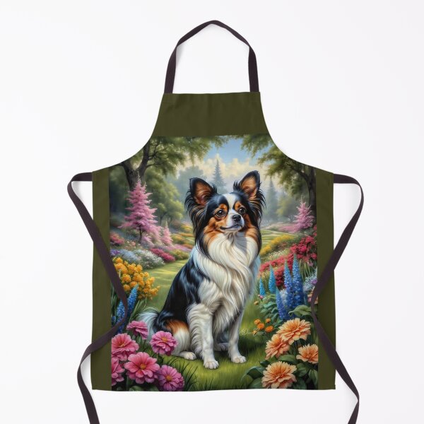 Item preview, Tilda Papillion Dog Portrait Painting designed and sold by Heart and Soul Studio.
