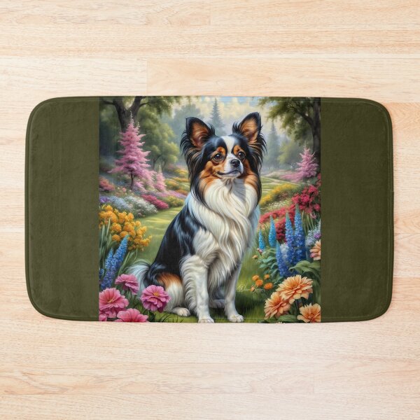Item preview, Tilda Papillion Dog Portrait Painting designed and sold by Heart and Soul Studio.