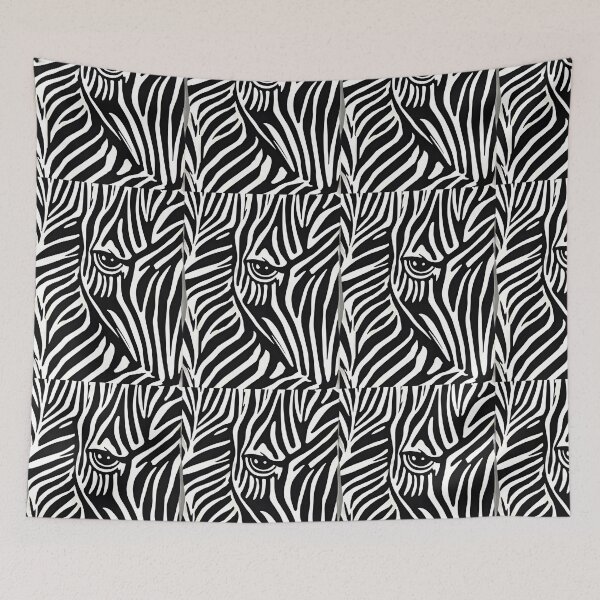 Item preview, Animal Print Pattern (Zebra) designed and sold by PatronesKawai.