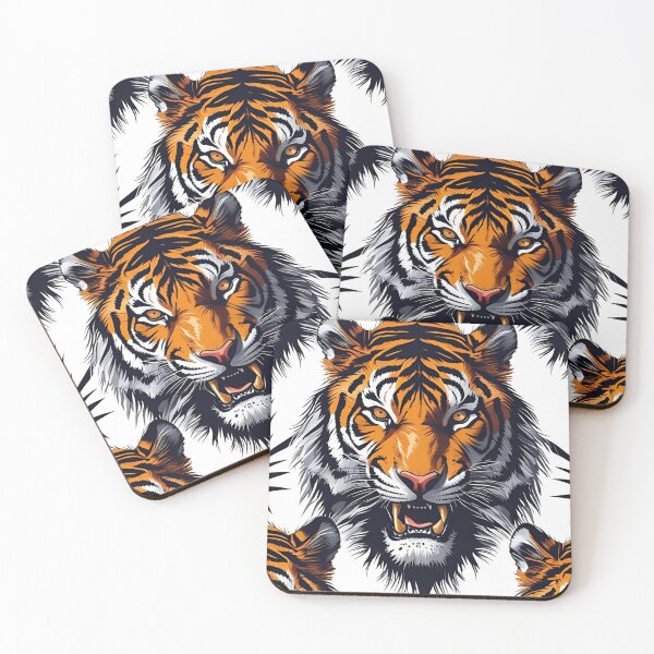 Item preview, Animal Print Pattern (Tiger) designed and sold by PatronesKawai.