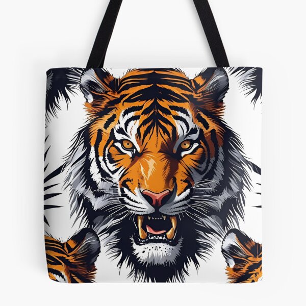 Item preview, Animal Print Pattern (Tiger) designed and sold by PatronesKawai.