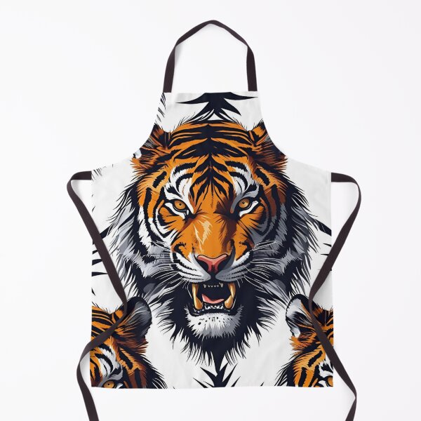 Item preview, Animal Print Pattern (Tiger) designed and sold by PatronesKawai.