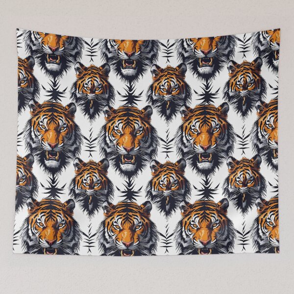 Item preview, Animal Print Pattern (Tiger) designed and sold by PatronesKawai.