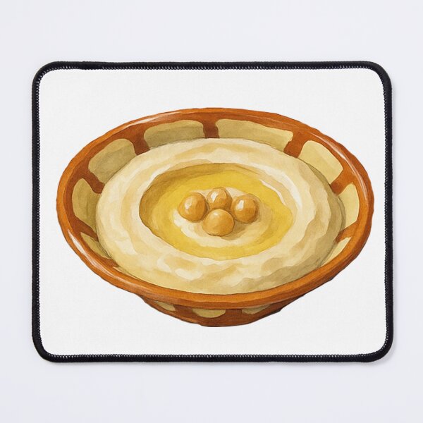 Item preview, Bowl of Lebanese hummus designed and sold by leilazarus.