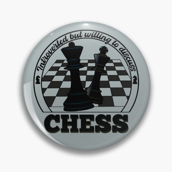 Item preview, Introverted but willing to discuss chess designed and sold by EdifiedExpressions.