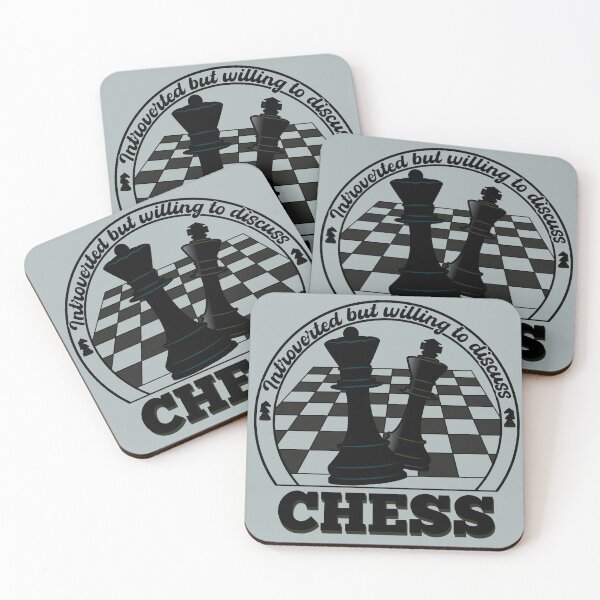 Item preview, Introverted but willing to discuss chess designed and sold by EdifiedExpressions.