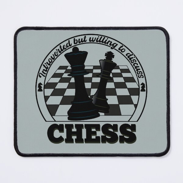 Item preview, Introverted but willing to discuss chess designed and sold by EdifiedExpressions.