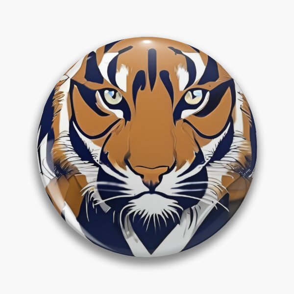 Item preview, Animal Print Pattern (Tiger) designed and sold by PatronesKawai.