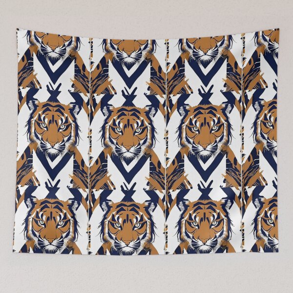 Item preview, Animal Print Pattern (Tiger) designed and sold by PatronesKawai.