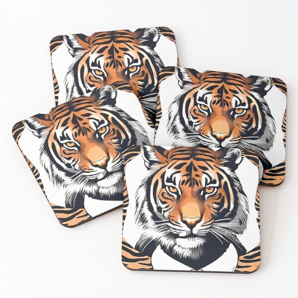 Item preview, Animal Print Pattern (Tiger) designed and sold by PatronesKawai.