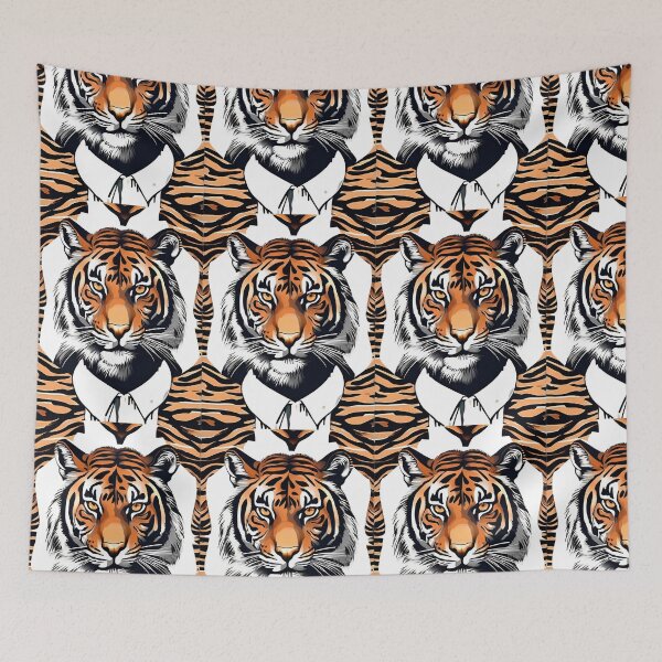Item preview, Animal Print Pattern (Tiger) designed and sold by PatronesKawai.
