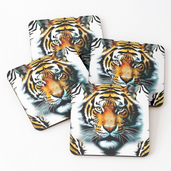 Item preview, Animal Print Pattern (Tiger) designed and sold by PatronesKawai.