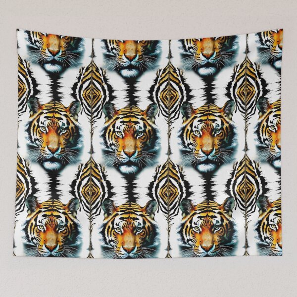 Item preview, Animal Print Pattern (Tiger) designed and sold by PatronesKawai.
