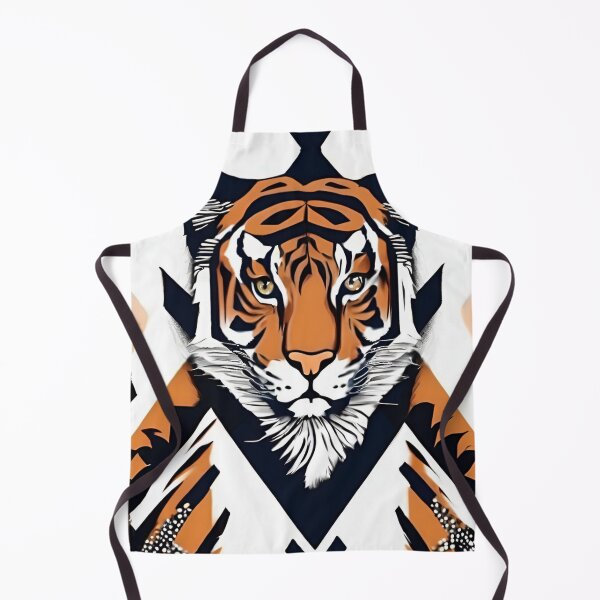 Item preview, Animal Print Pattern (Tiger) designed and sold by PatronesKawai.