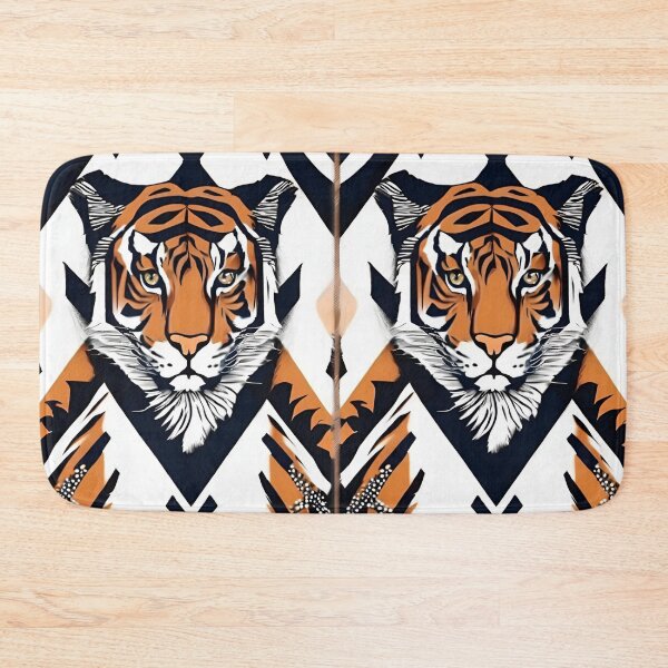 Item preview, Animal Print Pattern (Tiger) designed and sold by PatronesKawai.