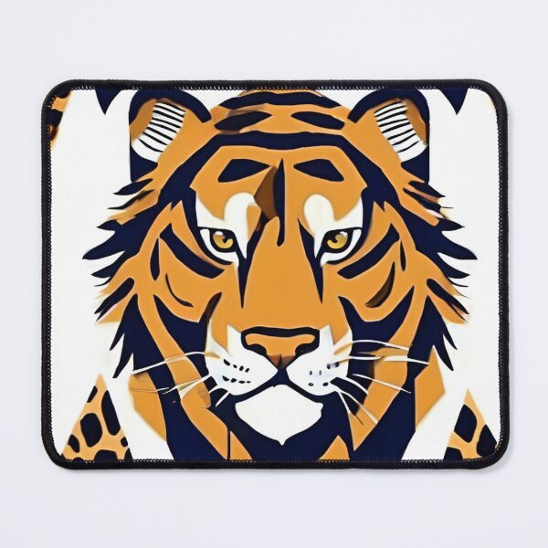 Item preview, Animal Print Pattern (Tiger) designed and sold by PatronesKawai.
