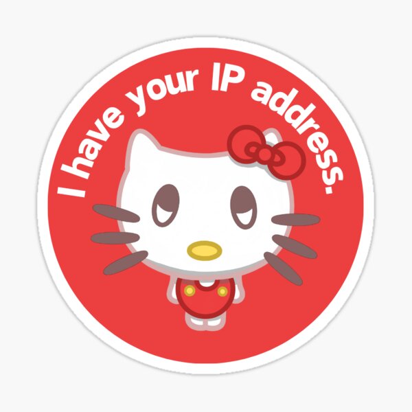 Vista previa del artículo con la obra «Tengo tu dirección IP...HK», diseñado y vendido por weebakon.