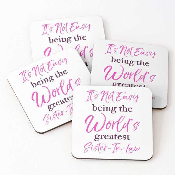 Item preview, World’s Best Sister-In-Law Humor designed and sold by thepixelgarden.