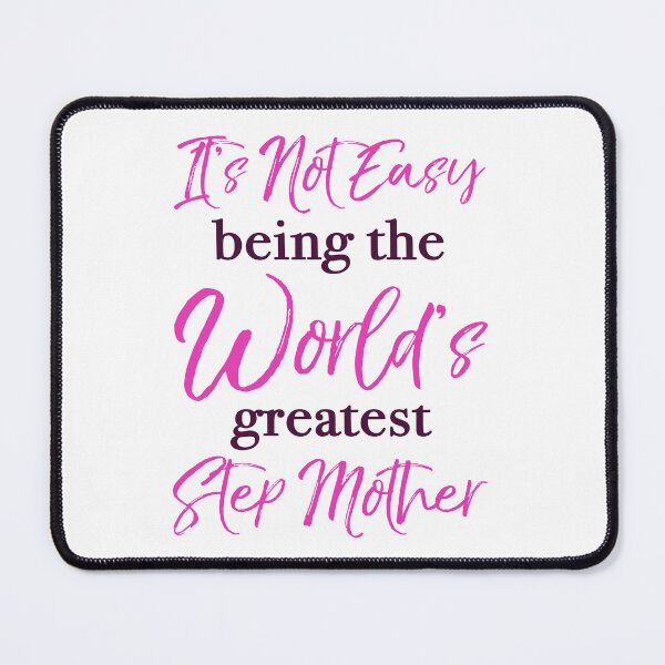 Item preview, World’s Best Step Mother Humor designed and sold by thepixelgarden.