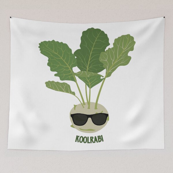 Item preview, Cool Kohlrabi - Koolrabi designed and sold by GreenBeanery.