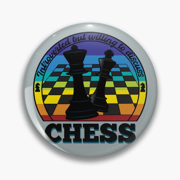 Item preview, Introverted but willing to discuss chess designed and sold by EdifiedExpressions.