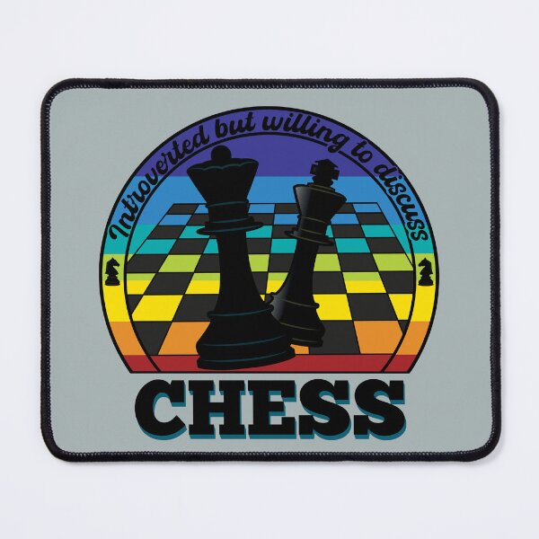 Item preview, Introverted but willing to discuss chess designed and sold by EdifiedExpressions.