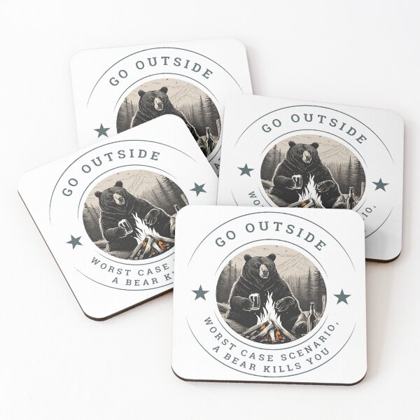 Item preview, Go Outside Worst Case Scenario A Bear Kills You designed and sold by brianmccourt10.