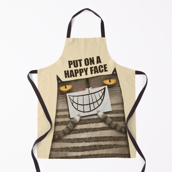 Item preview, Put on a happy face - grumpy cat designed and sold by poket.piktures.