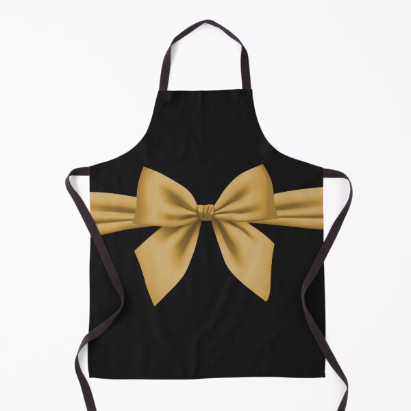 Item preview, Gold Satin Bow on Black Background – Luxury Ribbon Graphic designed and sold by larissa-myrie.