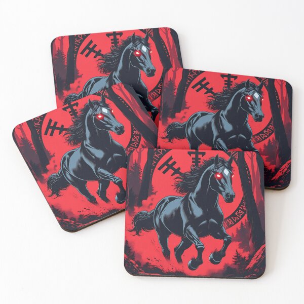 Item preview, Dark Horse Pagan art - Scythianshead design  designed and sold by Scythianshead .