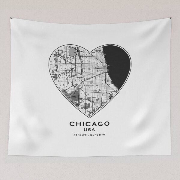 Item preview, Love for the City of Chicago designed and sold by HF-00.