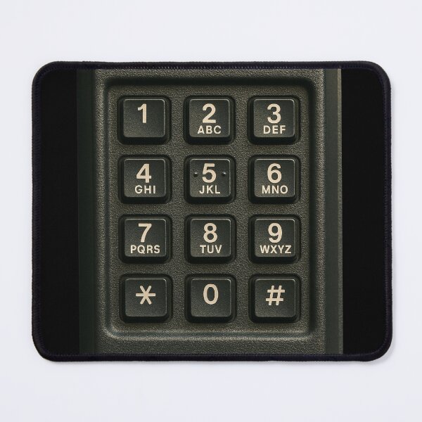 Item preview, 80's telephone keypad designed and sold by Conteceres.
