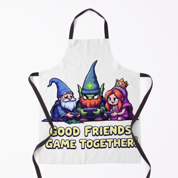 Item preview, Good Friends Game Together – Fantasy Gaming Trio designed and sold by SwedishValhalla.