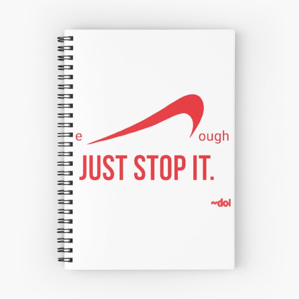 Item preview, enough Just Stop It (R/w) designed and sold by Dorothy Ogda Laxton.
