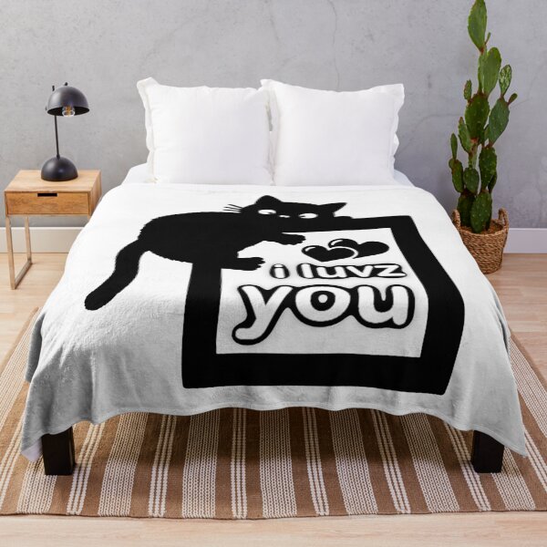 Item preview, Loopy Love Cat – “i luvz you” designed and sold by Neonyx2020.