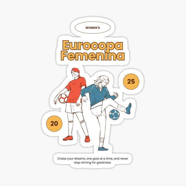Item preview, Eurocopa Femenina 2025 designed and sold by SweetTravels.