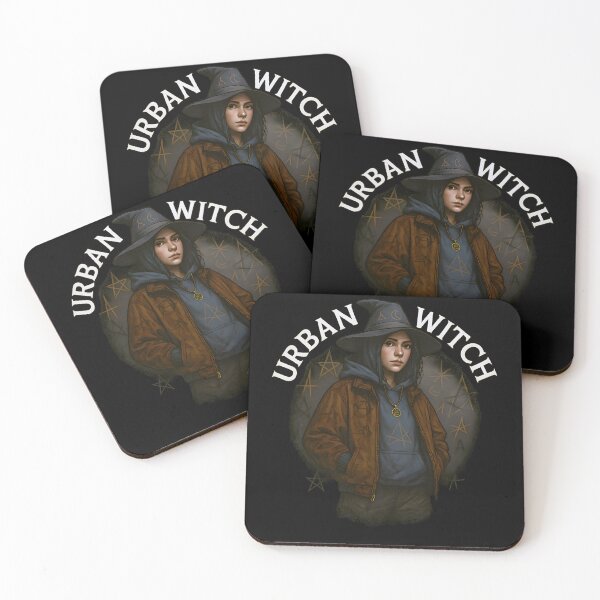 Item preview, Urban Witch Aesthetic - Modern Witchy Girl in Streetwear with Pentagram Art designed and sold by Shoot-The-Moon.